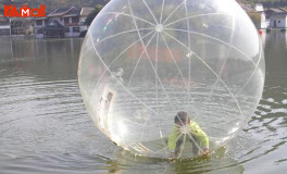 a modern zorb ball for humans